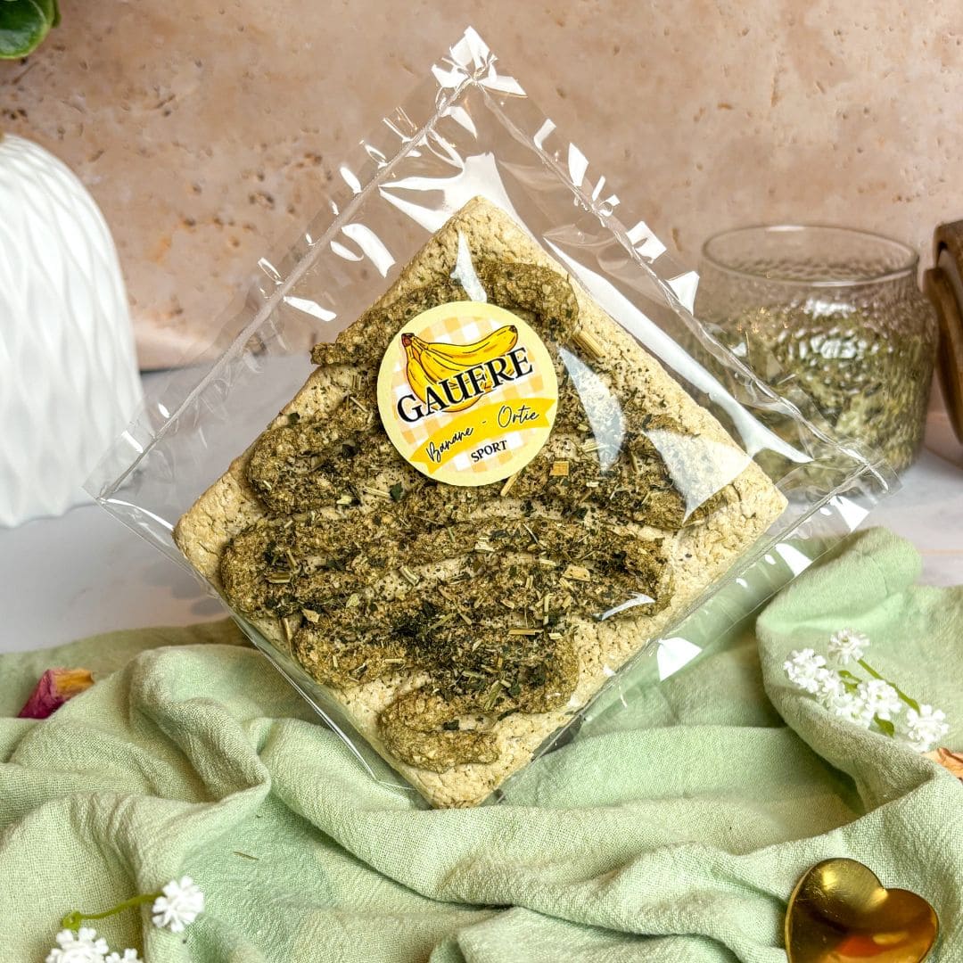 Sachet thermoscellé GAUFREBIO Sport banane ortie